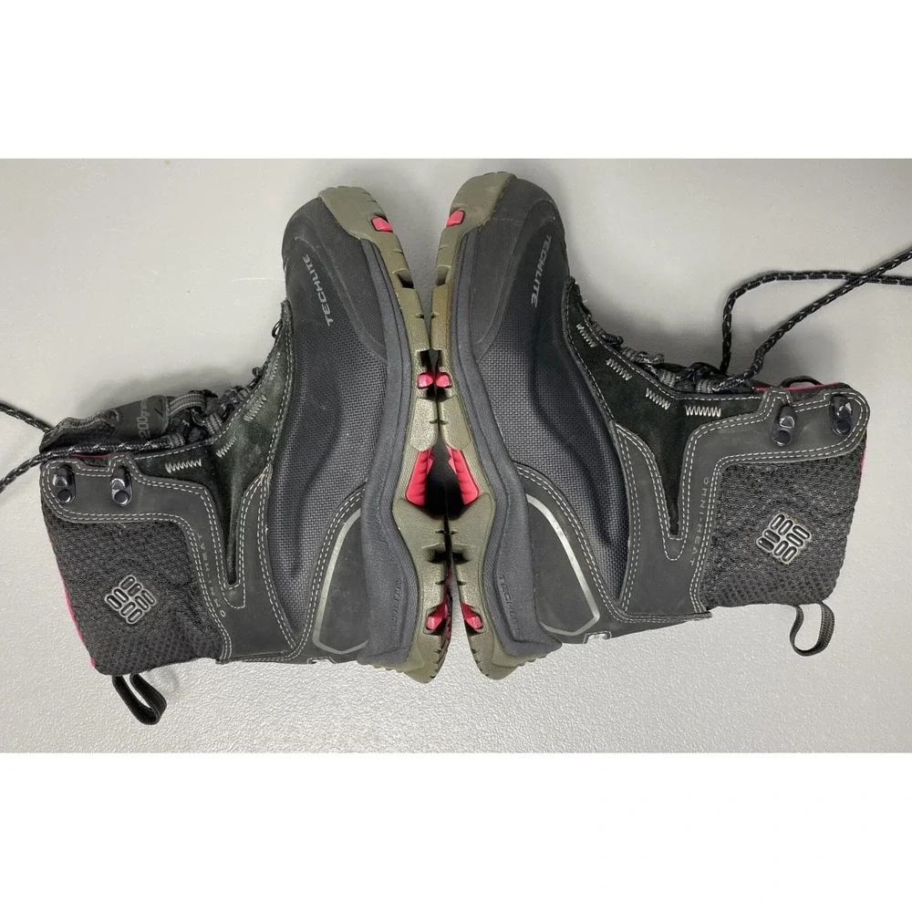 Columbia Bugaboot Techlite Omni Heat 200 Grams Black Boots Women's Size 6